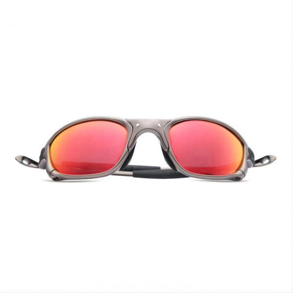 Polarized Metal Cycling Sunglasses Gun Grey Aluminium Alloy Frame