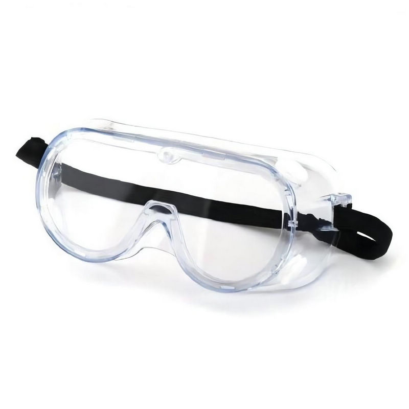 Anti-Fog Chemical Splash Protective Safety Goggles Clear