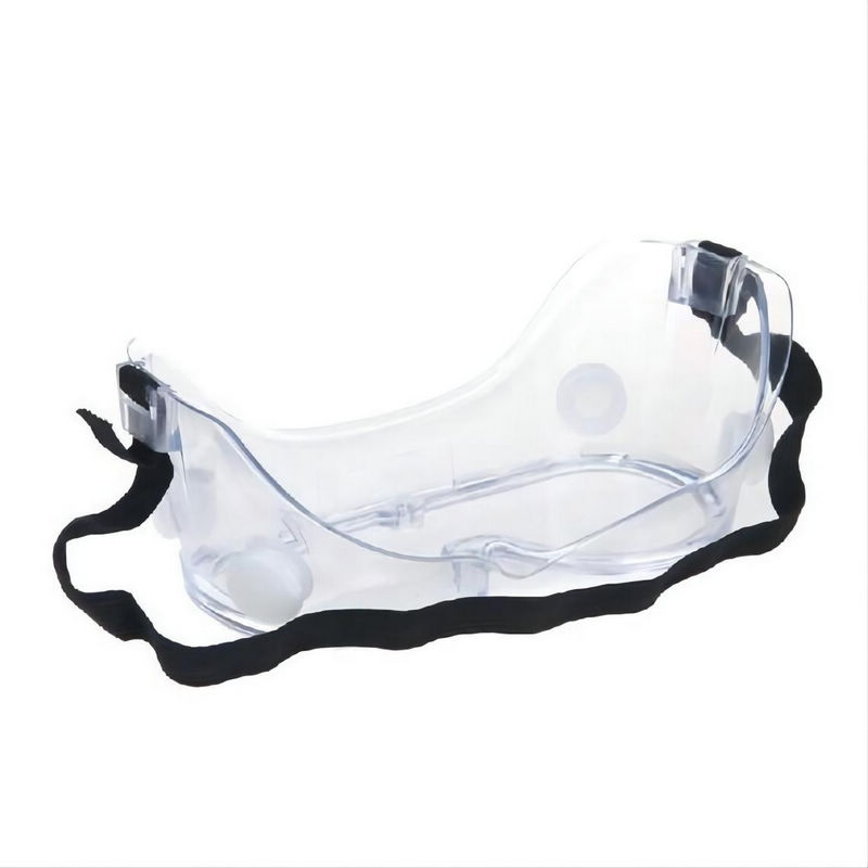 Anti-Fog Chemical Splash Protective Safety Goggles Crystal Frame
