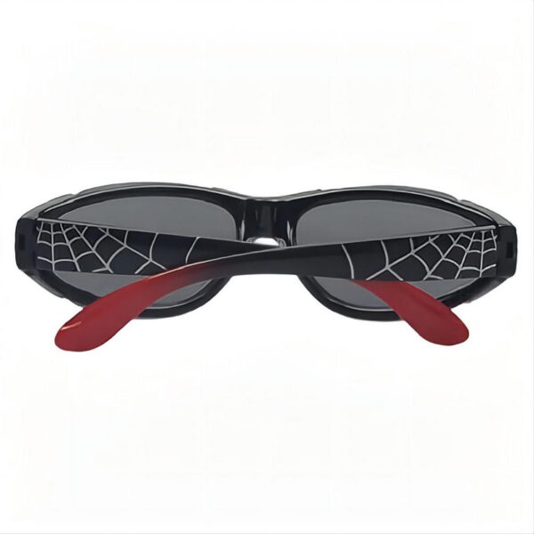 Kids Spiderman Sunglasses Half Frame Black Lens (Age 3yr-14yr)