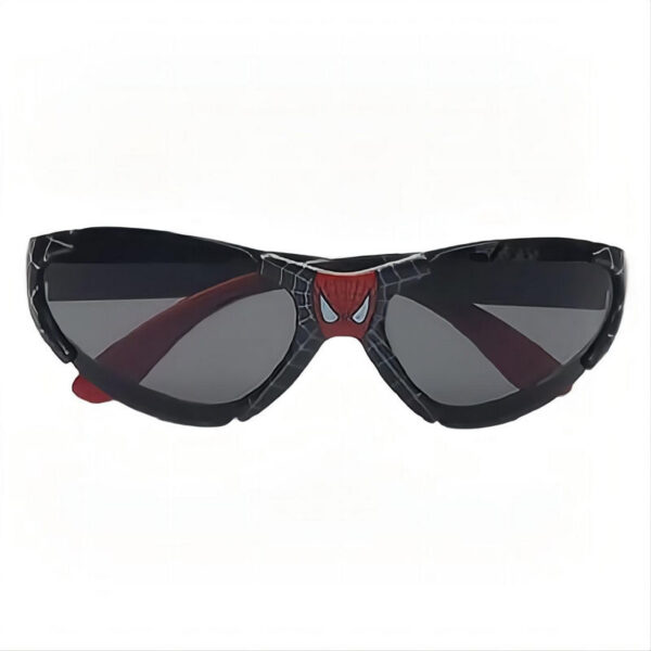 Kids Spiderman Sunglasses Semi-Rimless Frame Black/Black (Age 3yr-14yr)
