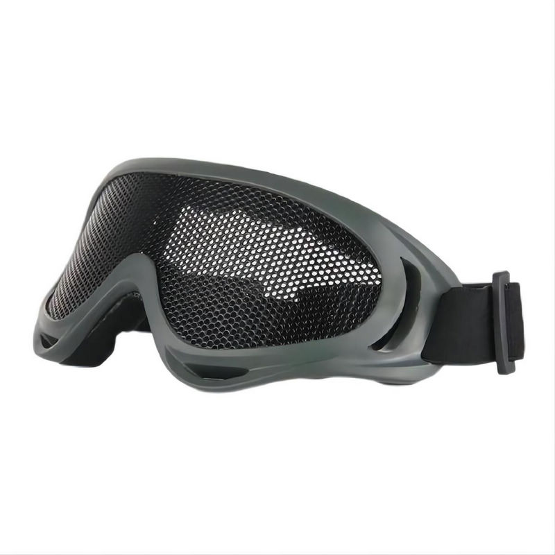 Metal Wire Mesh Goggles Eye Protection Green