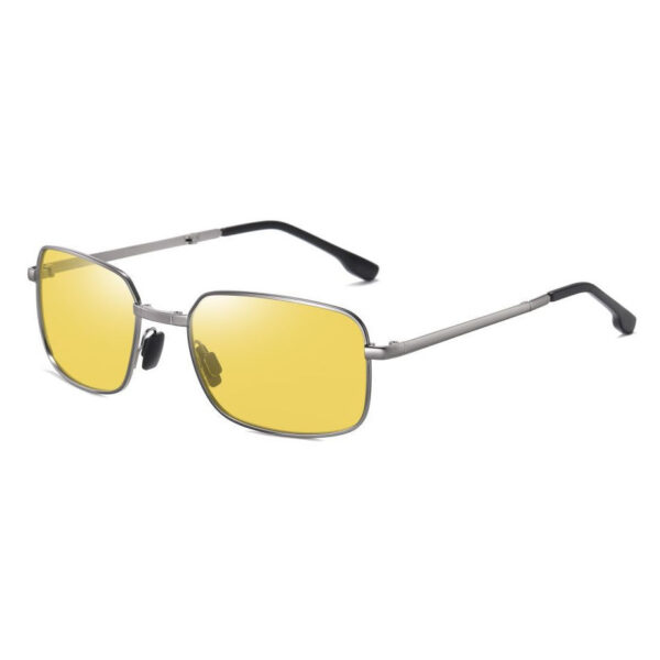 Photochromic Folding Night Vision Glasses Gun Grey/Polarized Yellow