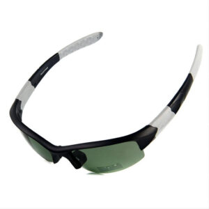 Semi-Rimless Wrap-Around Fishing Sunglasses Polarized Green