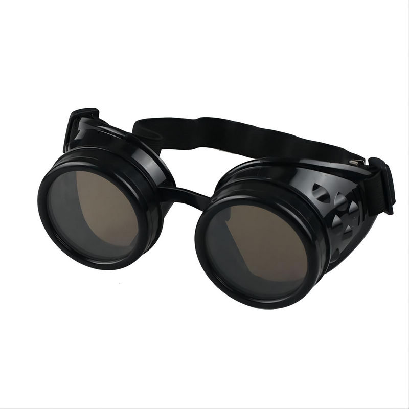 Steampunk Gothic Goggles Halloween Party Glasses Black