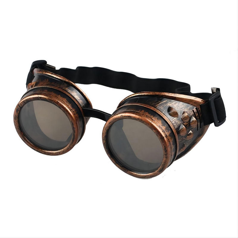 Steampunk Gothic Goggles Halloween Party Glasses Copper