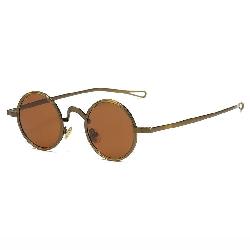 45mm Round Sunglasses Bronze/Brown