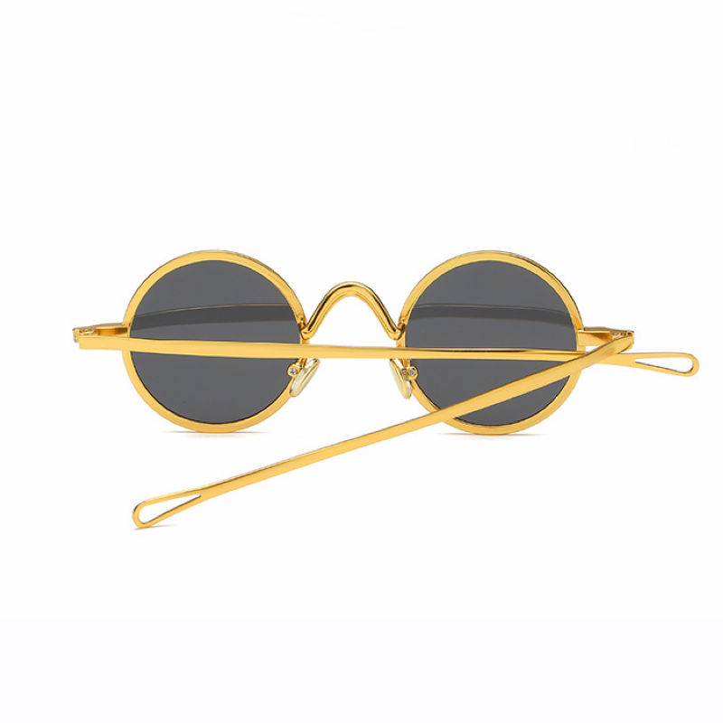 Round Gold Frame Sunglasses Unisex